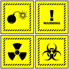 Image showing Warning signs.