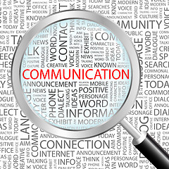 Image showing COMMUNICATION