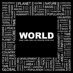 Image showing WORLD.