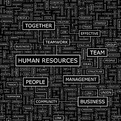 Image showing HUMAN RESOURCES