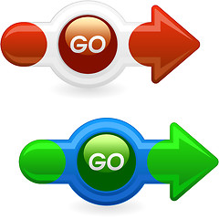 Image showing GO icon.