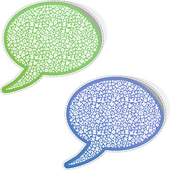 Image showing Speech bubble