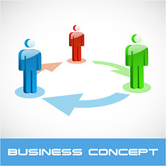 Image showing Business concept illustration.