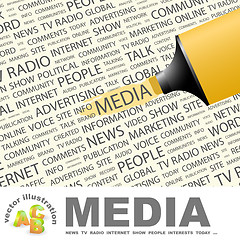 Image showing MEDIA