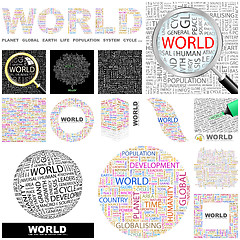 Image showing World. Concept illustration.