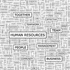 Image showing HUMAN RESOURCES