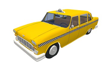 Image showing New-York yellow taxi