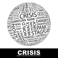 Image showing CRISIS.