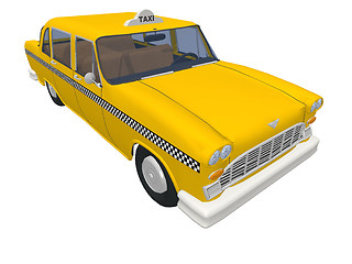 Image showing New-York yellow taxi