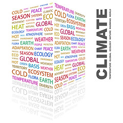 Image showing CLIMATE.