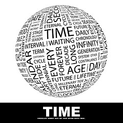 Image showing TIME.