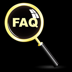 Image showing FAQ icon.