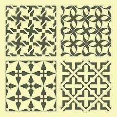 Image showing Seamless geometric pattern.