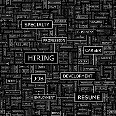 Image showing HIRING