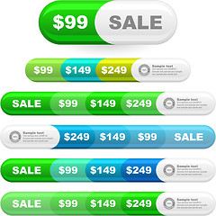 Image showing Design elements for sale.