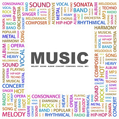 Image showing MUSIC