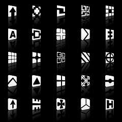 Image showing Collection of different graphic elements