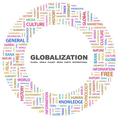 Image showing GLOBALIZATION.