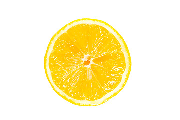 Image showing Half a lemon