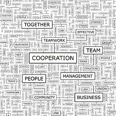 Image showing COOPERATION