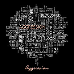 Image showing AGGRESSION.