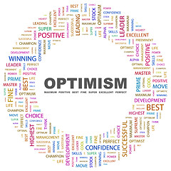 Image showing OPTIMISM.