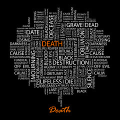 Image showing DEATH.