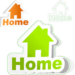 Image showing Home icon.