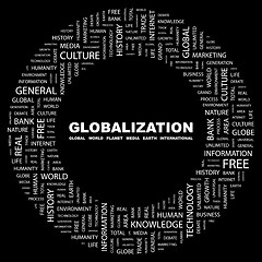 Image showing GLOBALIZATION.