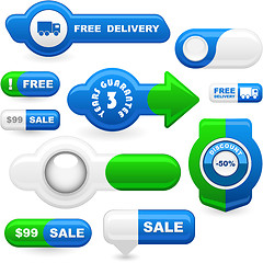 Image showing Design elements for sale.