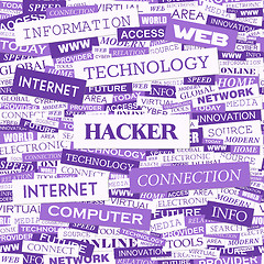 Image showing HACKER