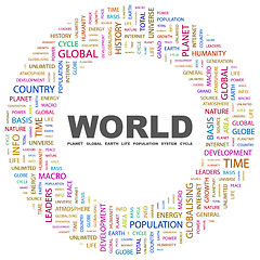 Image showing WORLD.