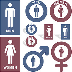 Image showing Men and women.