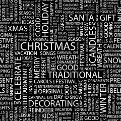 Image showing CHRISTMAS.