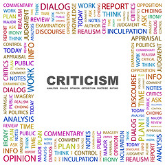 Image showing CRITICISM.