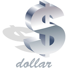 Image showing Dollar icon.