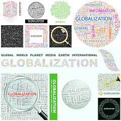 Image showing Globalization. Concept illustration.