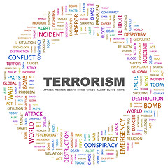 Image showing TERRORISM.