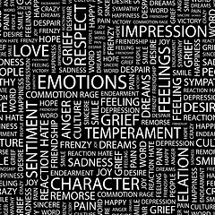 Image showing EMOTIONS.