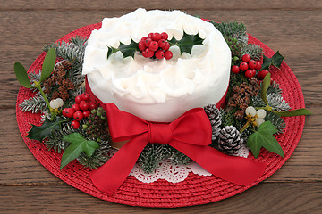 Image showing Christmas Cake