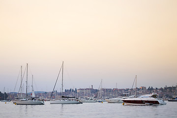 Image showing Sailboats in Rovinj