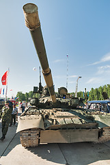 Image showing Modernized tank T-80. Russia