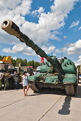 Image showing Self-propelled 152 mm howitzer 2S19 MSTA-S