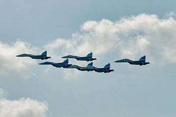 Image showing Airfighters SU-27 display of opportunities