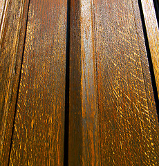 Image showing castellanza blur lombardy  a    curch  closed wood  cross