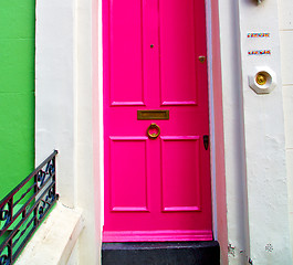 Image showing notting hill  area  in london england old suburban and antique  