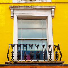 Image showing notting   hill  area  in london england old suburban and antique