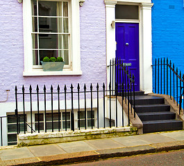 Image showing notting   hill  area  in london england old suburban and antique