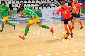 Image showing Azerbaijan team (G) and MGKFS team (O)