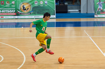 Image showing Azerbaijan player attack